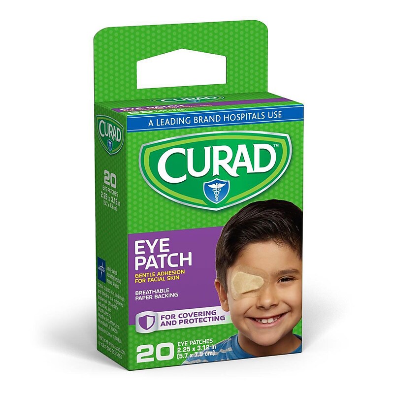 Curad 1-Ply Sterile Non-Woven Gauze, 20 Pads/Pack, 24 Packs/Carton (CUR136103RB)