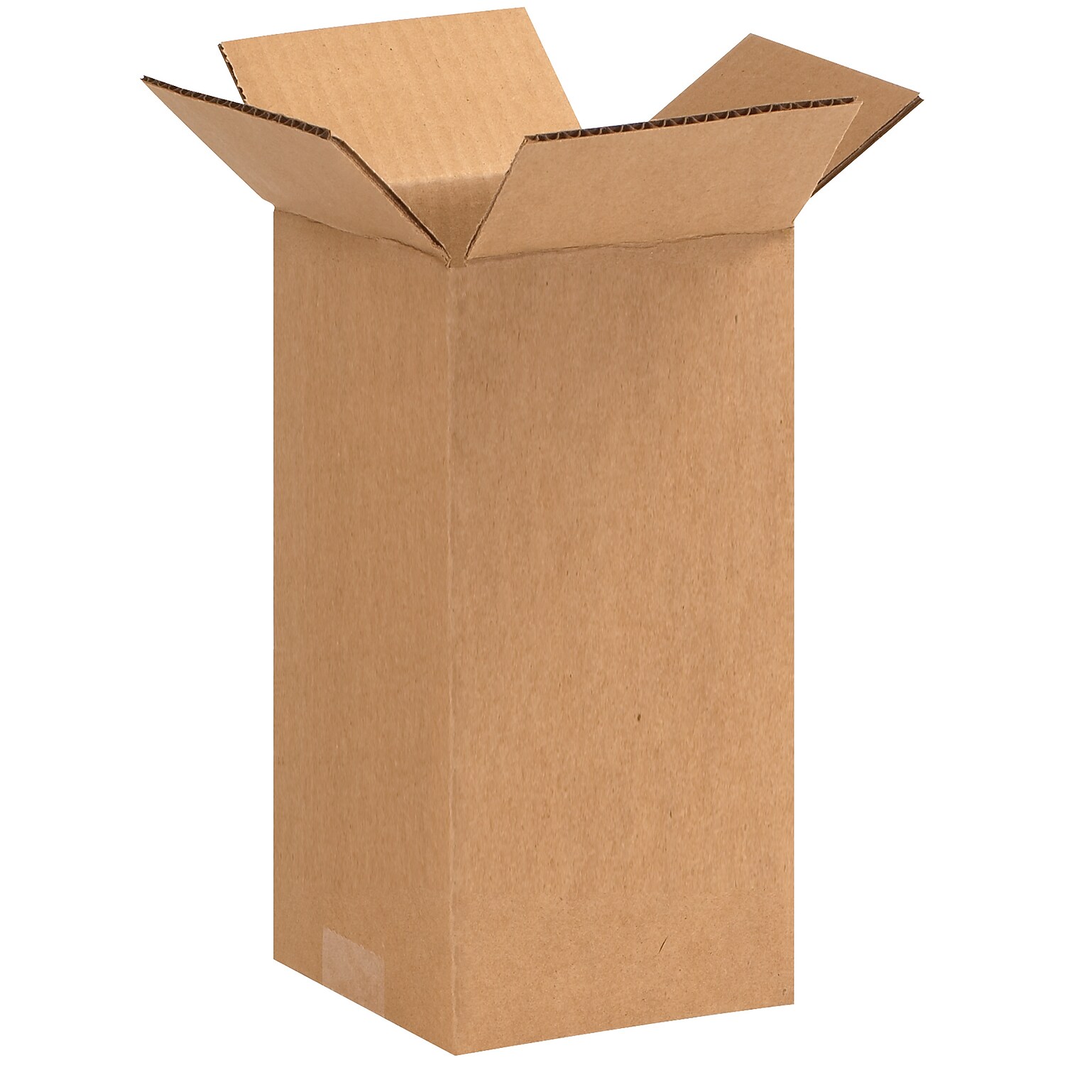 4" x 4" x 9" Shipping Boxes, 32 ECT, 25/Bundle (449)