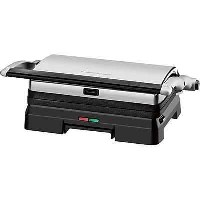 Conair Cuisinart Griddler Stainless Steel Grill and Panini Press