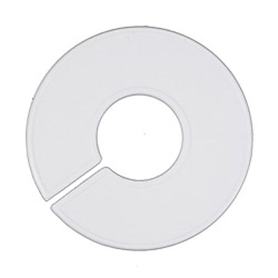 3 1 2 x 1 3 8 Blank Round Size Divider White