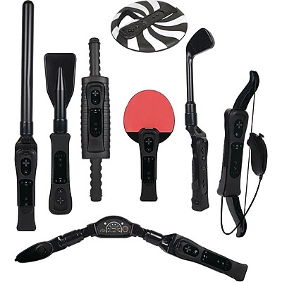 CTA Digital WI 8SRB Nintendo Wii 8 In 1 Sports Pack For Wii Sport Resort