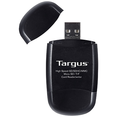 Targus TGR MSD500 USB 2.0 Secure Digital Card Reader