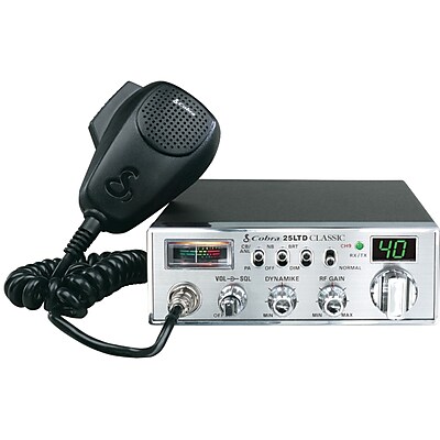 Cobra Classic 25 LTD CB Radio With Dynamike Gain Control