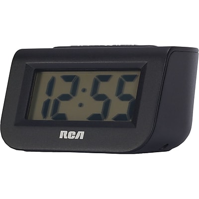 RCA RCD10 Alarm Clock With 1 LCD Display