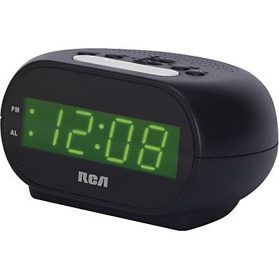 RCA RCD10 Alarm Clock With 0.7 LCD Display