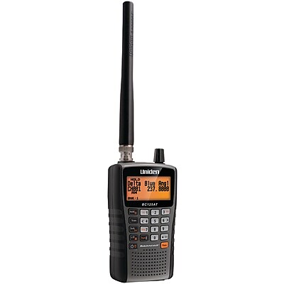 Uniden BC125AT Black Charcoal Bearcat Handheld Scanner