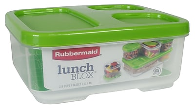 Rubbermaid 2.6 Cup Sandwich Container Guacamole