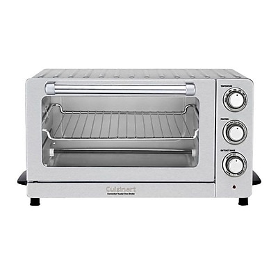 Conair Cuisinart 0.6 Cu. Ft. Toaster Oven Broiler With Convection, Stainless Steel