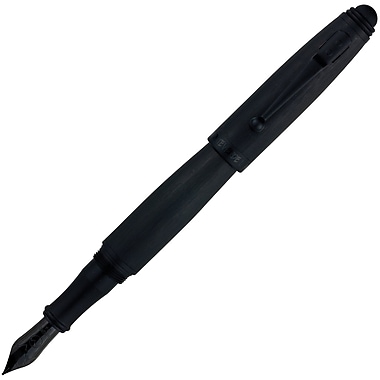 Monteverde Invincia Stylus Fountain Pen, Fine Nib, Black
