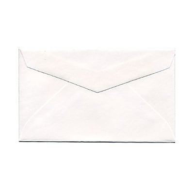 JAM Paper 2Pay Mini Small Envelopes 2.5 x 4.25 White 25 pack 201215