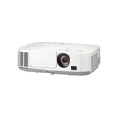 NEC NP-P401W WXGA LCD Entry-Level Professional Installation Projector, White