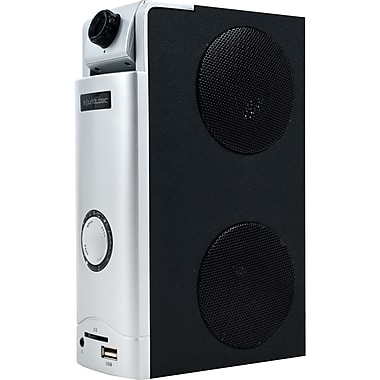 SoundLogic 3 in 1 Webcam Desktop Speaker Great For Skype, 1.3 MP