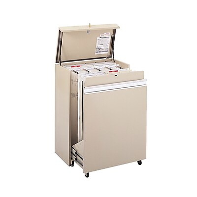 Safco MasterFile 1 Drawer Vertical File Putty Beige Specialty 36 W 5024AH