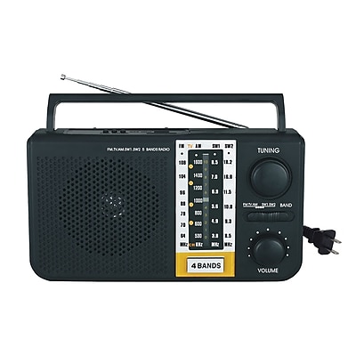 Supersonic 5 Band AM FM SW1 SW2 TV Portable Radio