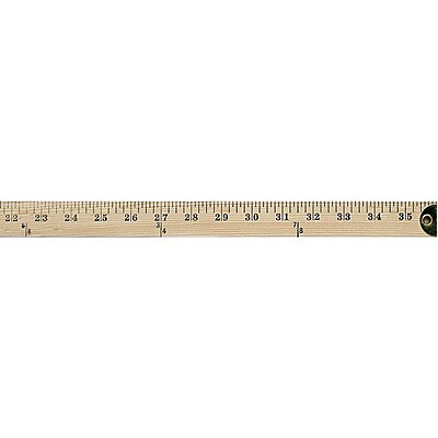 Yardstick 36 Natural Wood