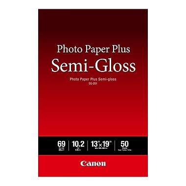 Canon 69.2 lb Photo Paper Plus, Semi-Gloss, 13 x 19Sorry, this item is currently out of stock.