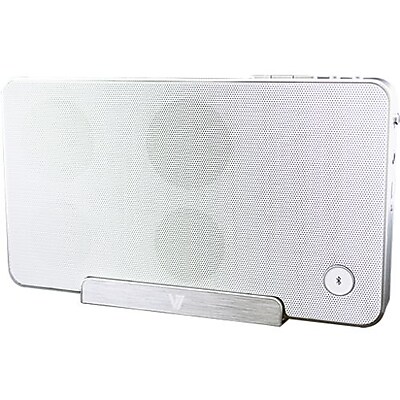 V7 SP5500 Bluetooth Wireless Speaker With Stand White