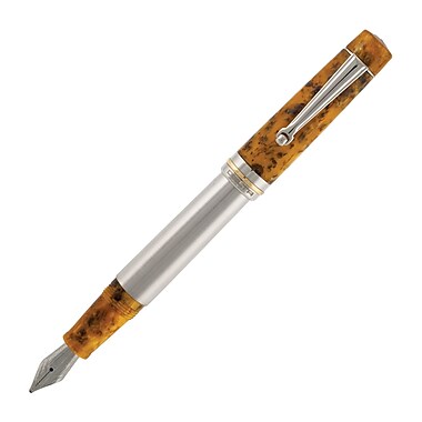 Delta Vintage Touch Stylus Doue Broad Nib Fountain Pen, Orange