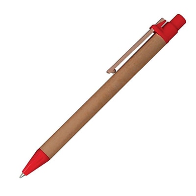 Monteverde Recycled Paper Ballpoint Pen 2 Pack Red