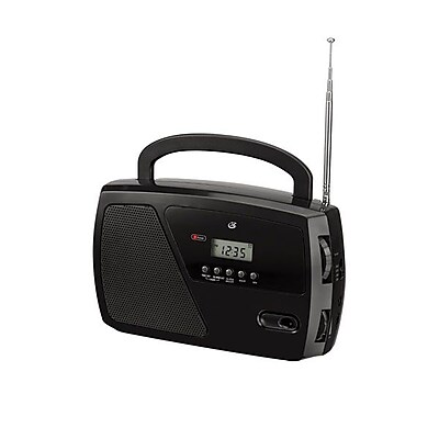 GPX R633B Shortwave Radio With Digital Clock