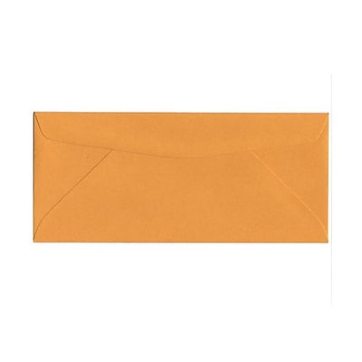 JAM Paper 10 Business Envelopes 4 1 8 x 9 1 2 Brown Kraft 25 pack 3984