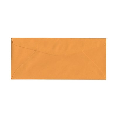 JAM Paper 11 Business Commercial Envelopes 4 1 2 x 10 3 8 Brown Kraft 25 pack 1633180