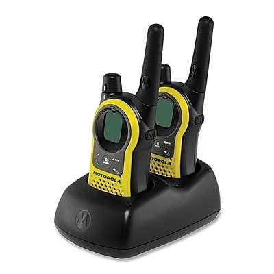 Motorola Talkabout MH230R Two Way Walkie Talkie Rechargeable Radio Set 23 Miles Range