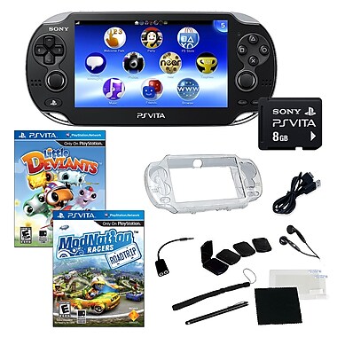 Sony PS Vita Wi-Fi Bundle W/ 2 Games, Memory Card, and AccessoriesSorry, this item is currently out of stock.