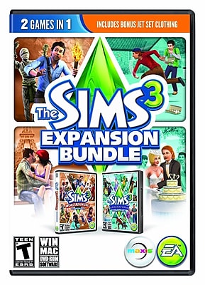 Electronic Arts 73123 Sims 3 Expansion Bundle PC