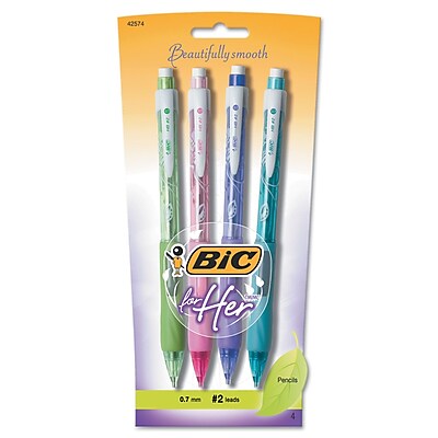 Bic Mechanical Pencil 2 0.7mm 4 Pack MPFHSP41