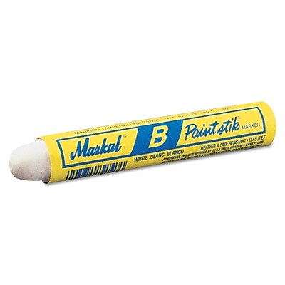 Markal B Paintstik Low Corrosion Paintstik White