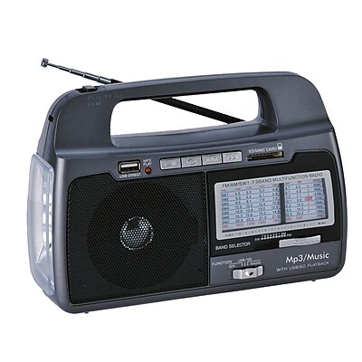 Supersonic SC 1082 9 Band AM FM SW1 7 Portable Radio