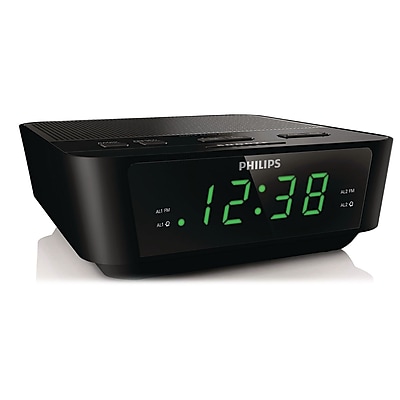 Philips AJ3116M 37 Digital Tuning Clock Radio Black