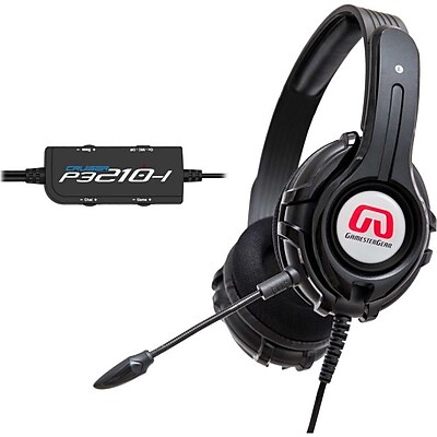GamesterGear Cruiser P3210 Rumble Effect Gaming Headset For PS3 PS4 Black