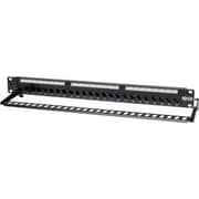 Tripp Lite N054 024 24 Port Cat5e 1U Feedthrough Patch Panel