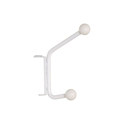 Household Essentials Hinge It Spacemaker Handy Hook Compact Towel Hook White