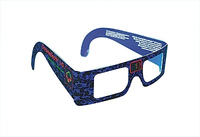 Geeperz ChromaDepth 3-D Glasses, 12\/Pack
