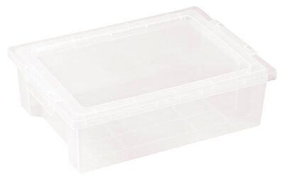 Small Storage Bins with Lid - Clear | Staples®