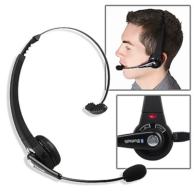 Insten Wireless Bluetooth Headset Black