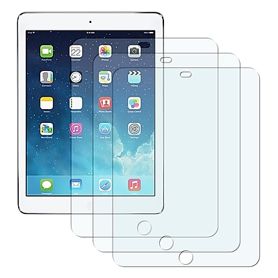 Insten Reusable Anti Glare Screen Protector For Apple iPad Air Clear 3 Pack