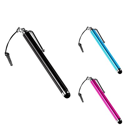 Insten 943217 3 Piece Universal Stylus Bundle For Apple iPhone iPod iPad