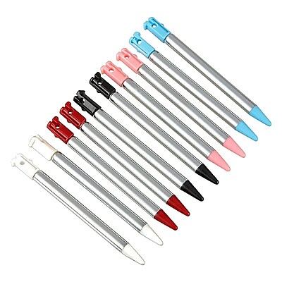 Insten 10 Piece Retractable Stylus For Nintendo 3DS