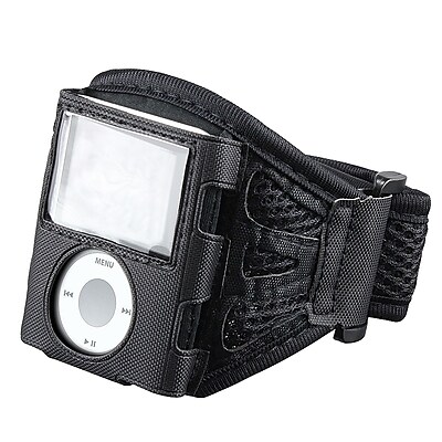 Insten DAPPNANOAB08 Deluxe Armband for Apple iPod Nano 3rd Gen, Black