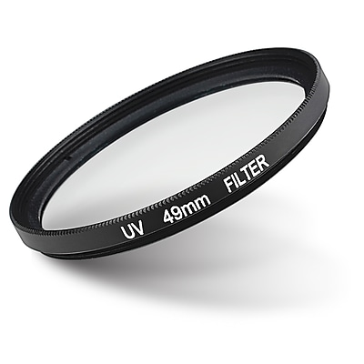 Insten BOTHUVXFIL 49 mm Ultra Violet Lens Filter Black