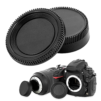 Insten Camera Body Cap Rear Lens Cover Cap For Nikon D200 Black