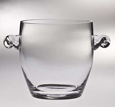 Majestic Crystal High Quality Glass Cooler/Ice Bucket;