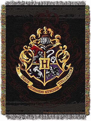 Northwest Co. Entertainment Harry Potter Hogwarts D cor Tapestry Throw