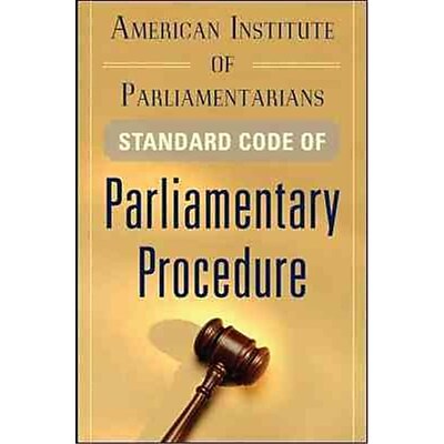 The Standard Code Of Parliamentary Procedure Pdf