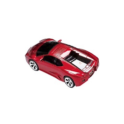 Supersonic SC 1317 3.7 V Portable Rechargeable Car Speaker With USB FM Radio Red