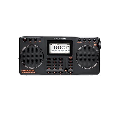 Eton Grundig G2 Reporter AM/FM Shortwave Radio Recorder